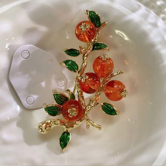 ๐50% OFF/3+...Persimmons Brooch - Picture 8 of 9